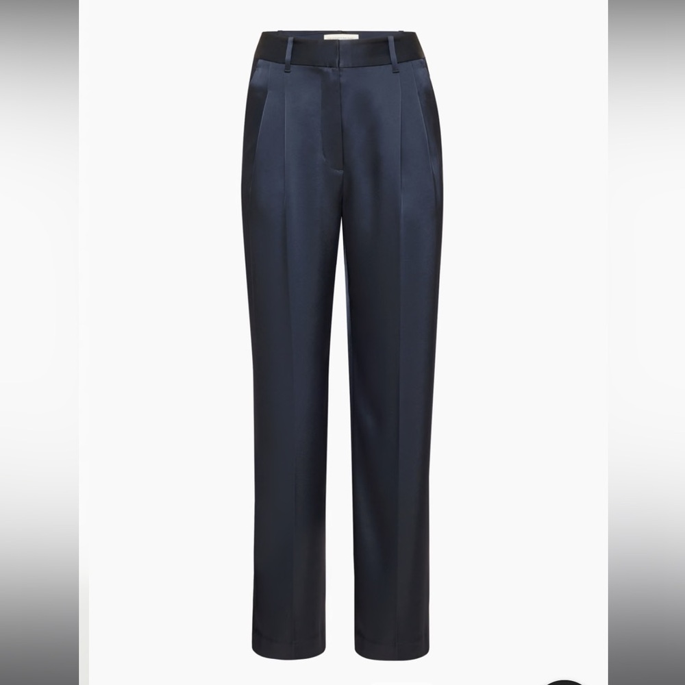 The effortless pant Satin Admiral size 6